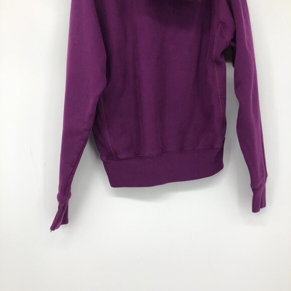 Champion Reverse Weave  script purple pullover hoodie women’s small - Picture 8 of 15